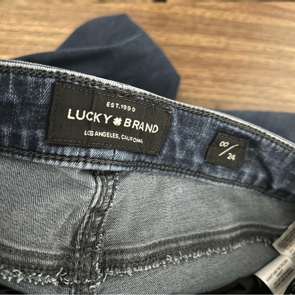 ❤️Lucky Brand Lolita super skinny Blue Skinny Jeans 00/24 - Picture 6 of 10